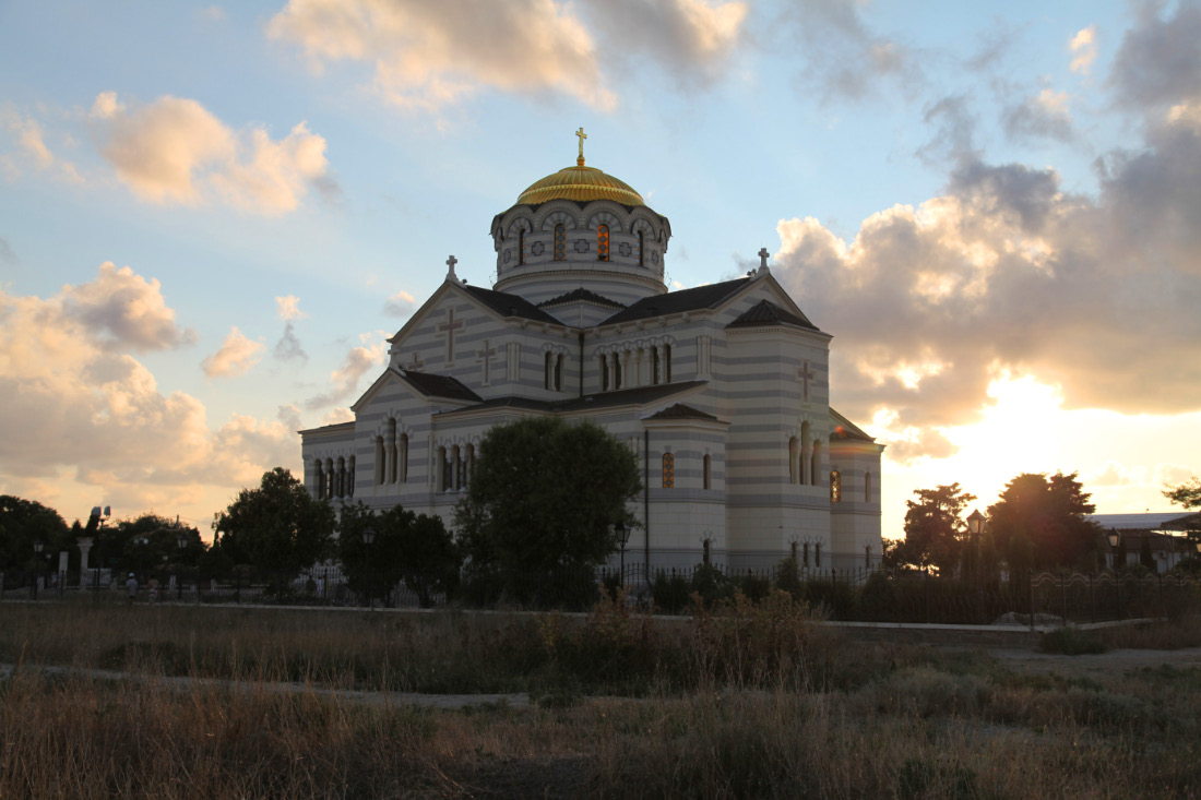 Cathedral of Saint Volodymir on 31 July 2011 in Korsun