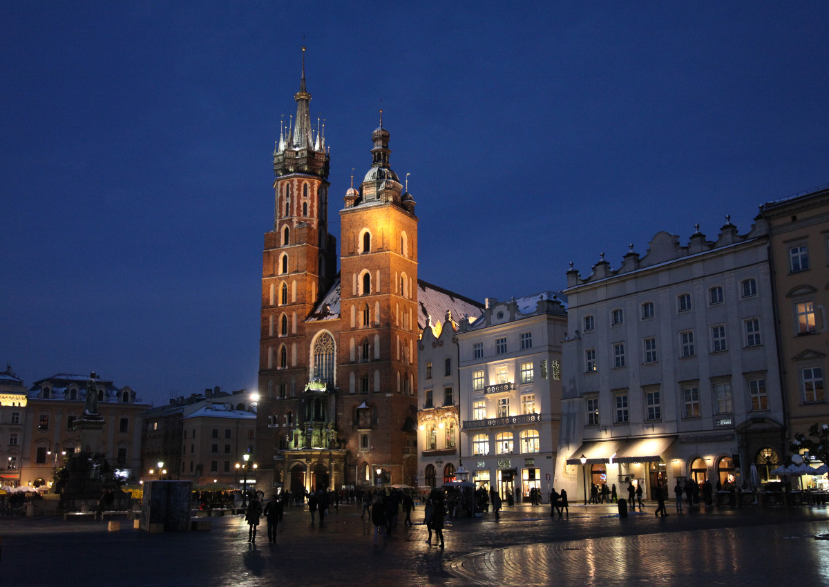 Kościół Mariacki Church in Krakow